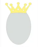 lustro-akrylowe-owal-krolewski-stan-nowy