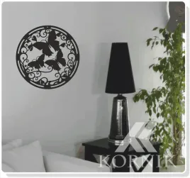 grafika-ozdobna-na-sciane-motyle