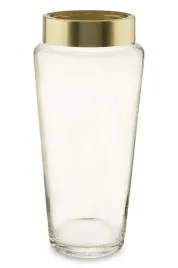 wazon-szklany-z-metalowa-zlota-obwodka-h-30-cm