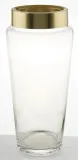 wazon-szklany-z-metalowa-zlota-obwodka-h-30-cm-stan-nowy