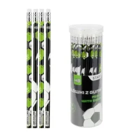 starpak-olowek-z-gumka-hb-football-1-szt