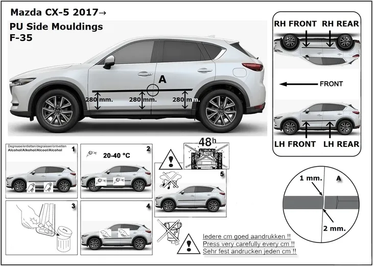 listwy-boczne-drzwi-mazda-cx-5-2017-stan-nowy