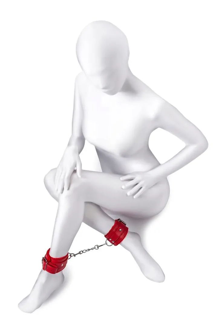 anonymo-handcuffs-pu-leather-red-27-cm