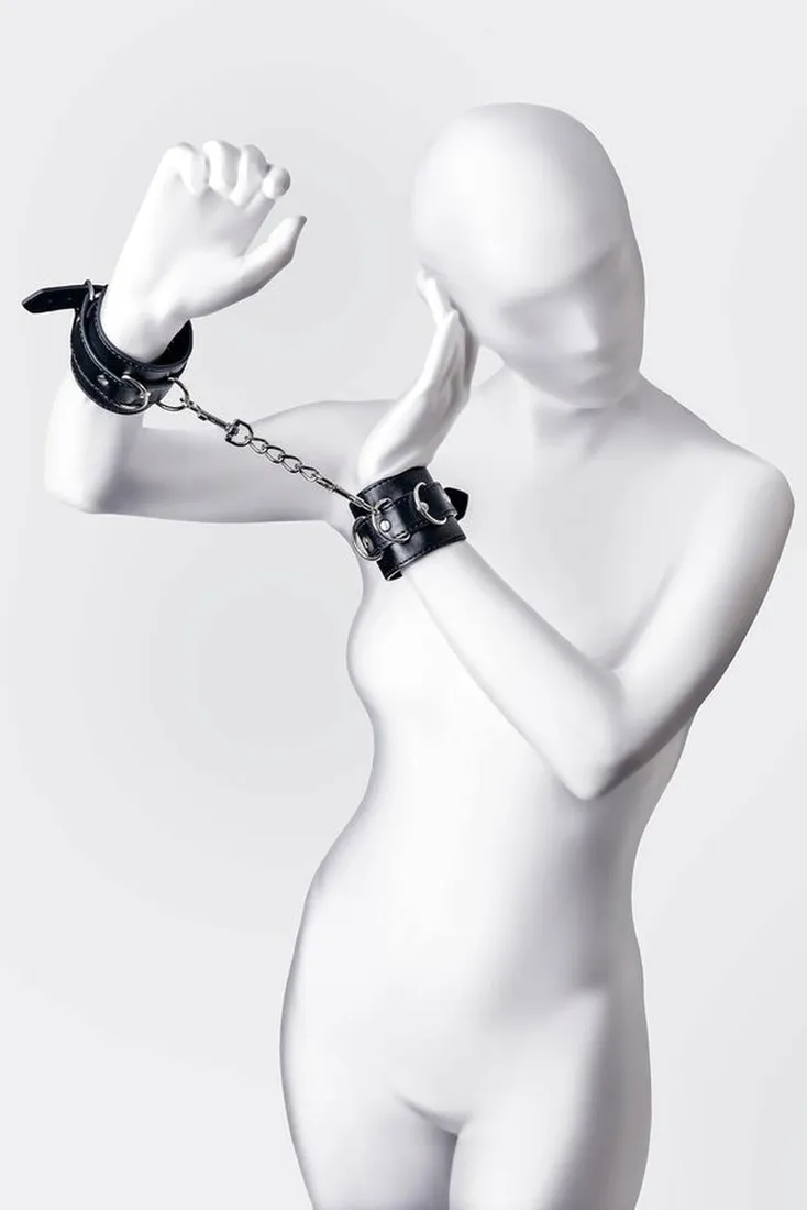 anonymo-handcuffs-pu-leather-black