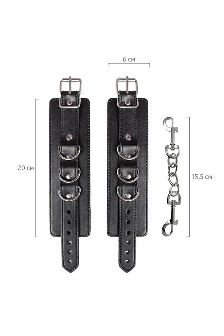 anonymo-handcuffs-pu-leather-black