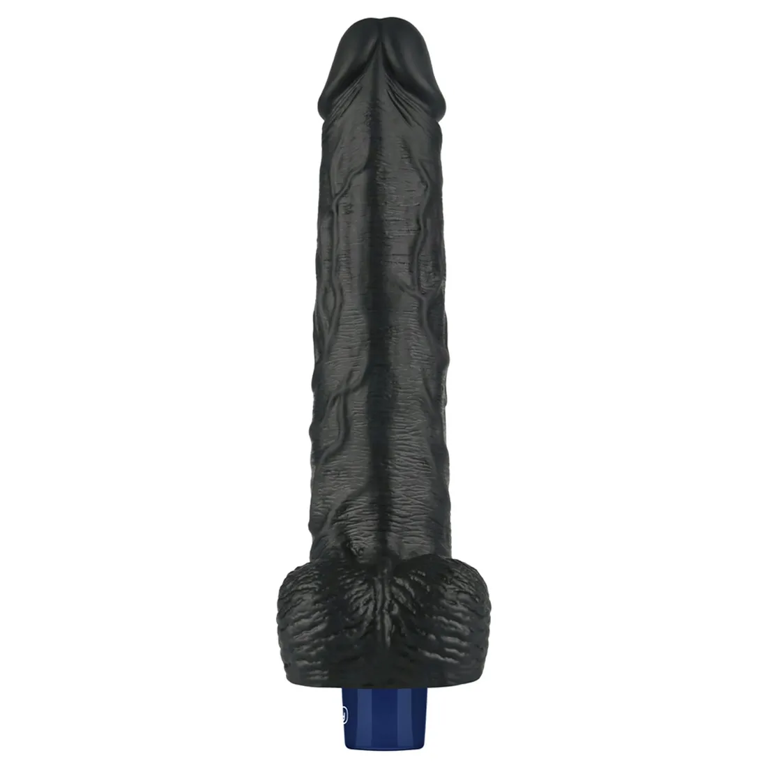 10-real-softee-rechargeable-tpe-vibrating-dildo-black