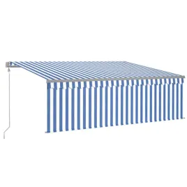 zwijana-markiza-4x3m-niebiesko-biala-aluminiowa