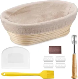 owalny-kosz-do-pieczenia-chleba-skrobak-pedzelek-nozyk-ostrza-zestaw-25cm