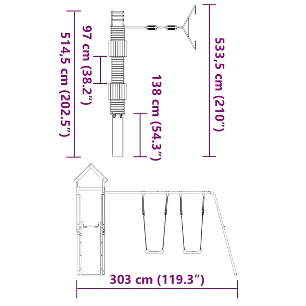 plac-zabaw-do-ogrodu-lite-drewno-sosnowe-kod-producenta-3279082-producent-vidaxl