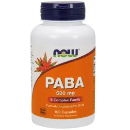 now-paba-500mg-100caps