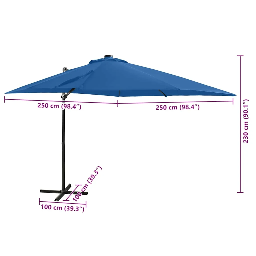 parasol-led-250x230cm-lazurowy-stan-nowy