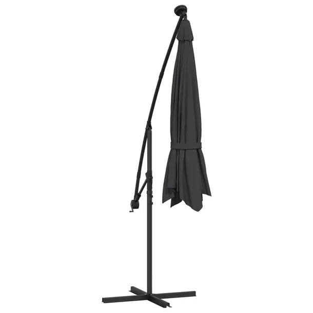 parasol-led-300x254-cm-czarny-stan-nowy-wysokosc-produktu-254-cm