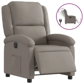 elektryczny-fotel-rozkladany-kolor-taupe-obity-tkanina