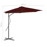 parasol-uv-300x230-cm-bordowy-producent-zolux