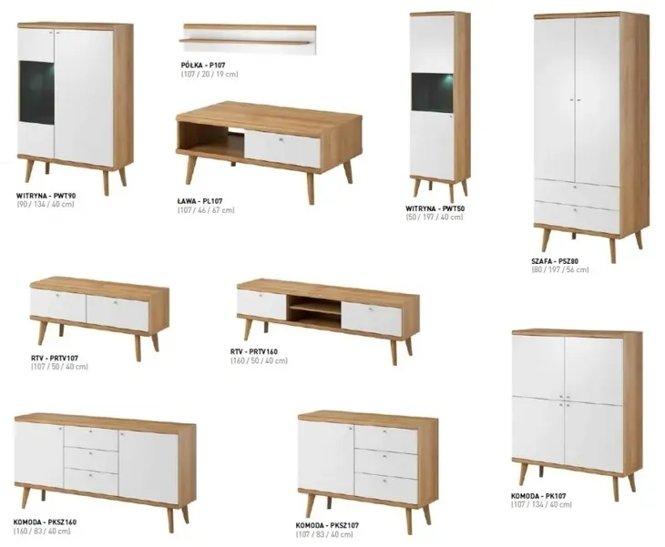 witryna-90cm-dab-riviera-bialy-mat-prima-kolekcja-prima