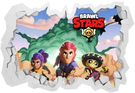 naklejki-na-sciane-dla-dzieci-3d-brawl-stars-130x90