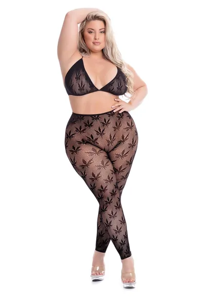 all-about-leaf-bra-set-black-plus-size-rozmiar-uniwersalny