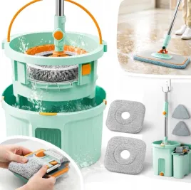 mop-plaski-obrotowy-z-wiadrem-dwukomorowy-separacja-czystej-i-brudnej-wody