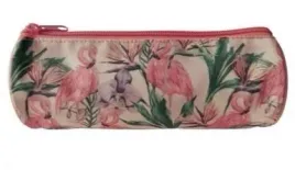 piornik-flamingi-liscie-czerwony