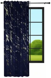 zaslona-gotowa-welurowa-140x220-marmur-granatowa-ze-zlotym-wzorem-zaslony