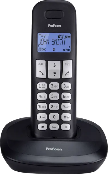 TELEFON BEZPRZEWODOWY DLA SENIORA GŁOŚNY CZYTELNY MENU PO POLSKU AKUMULATOR