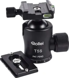 statyw-glowica-kulowa-adapter-plytka-qal-60-poziomica-rollei-t5s-arca-swiss