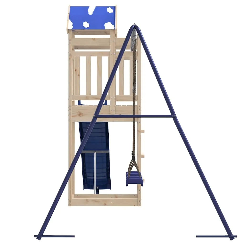 plac-zabaw-do-ogrodu-lite-drewno-sosnowe-stan-nowy