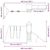 plac-zabaw-do-ogrodu-lite-drewno-sosnowe-marka-vidaxl-stan-nowy