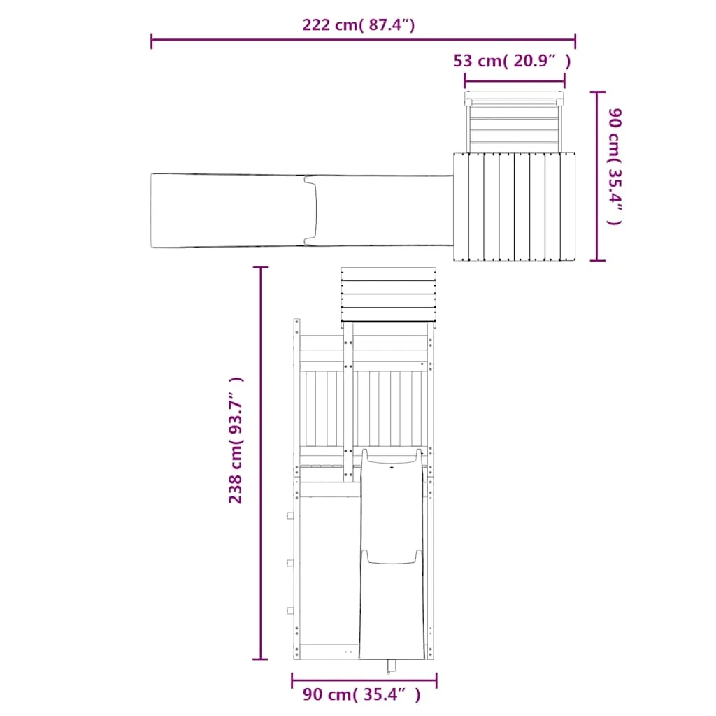 plac-zabaw-do-ogrodu-lite-drewno-sosnowe-stan-nowy