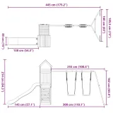 plac-zabaw-do-ogrodu-lite-drewno-sosnowe-marka-vidaxl-stan-nowy