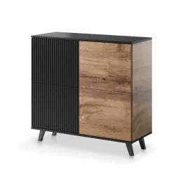 komoda-adre-waska-100-40-95-cm-dab-wotan-czarna-mdf