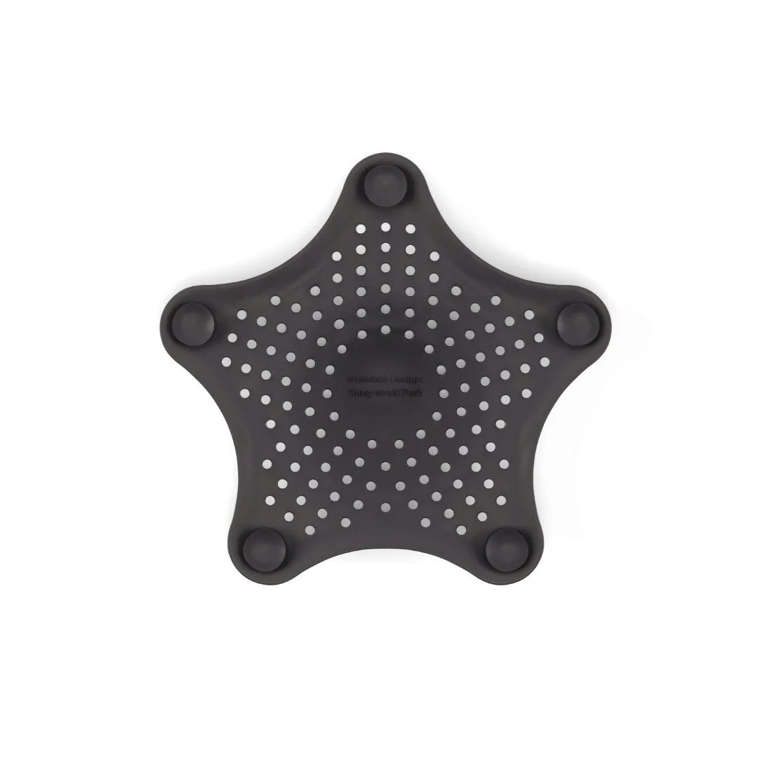 sitko-do-odplywu-starfish-czarne-stan-nowy