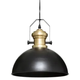 lampa-wiszaca-flower-czarna-styl-industrialny-metalowa