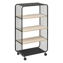 regal-na-kolkach-glamm-4-poziomowy-naturalny-or-czarny