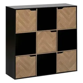 polka-mixn-door-chevrons-z-9-przegrodkami-naturalna-czarna