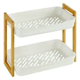 polka-natureo-prostokatna-2-poziomowa-biala