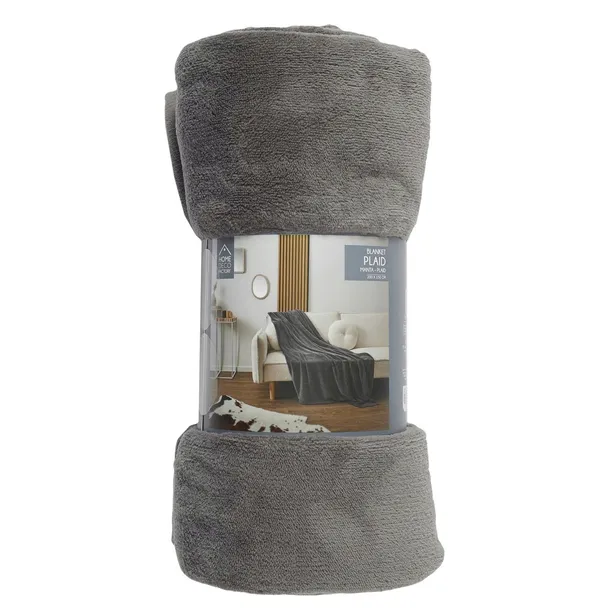 pled-molleton-szary-150x200cm-kolor-szary