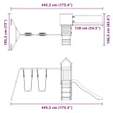 plac-zabaw-do-ogrodu-lite-drewno-sosnowe-marka-vidaxl-stan-nowy