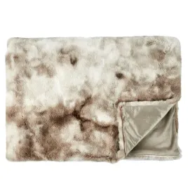koc-furry-140x200-cm-z-poliestru-brazowo-kremowy-puszysty