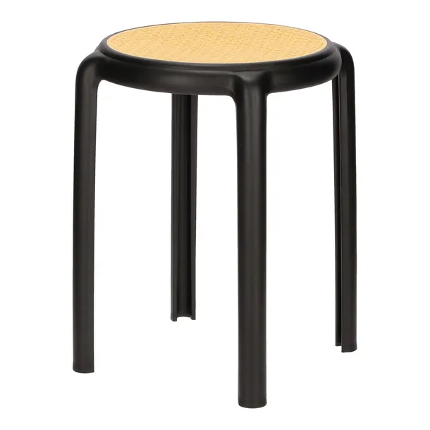 stolek-zula-bezowy-czarny-z-polipropylenu-plecionka-marka-fernity