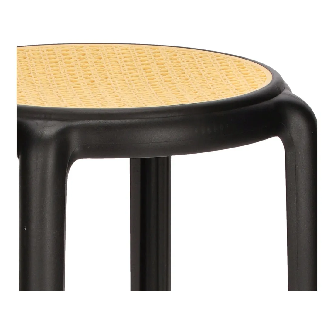 stolek-zula-bezowy-czarny-z-polipropylenu-plecionka-stan-nowy