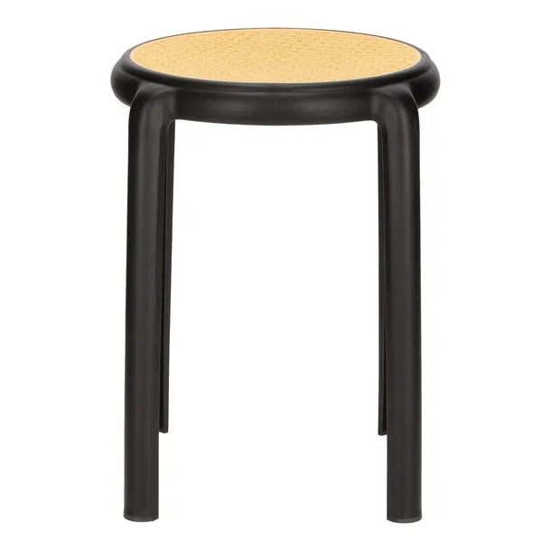 stolek-zula-bezowy-czarny-z-polipropylenu-plecionka-kod-producenta-414059