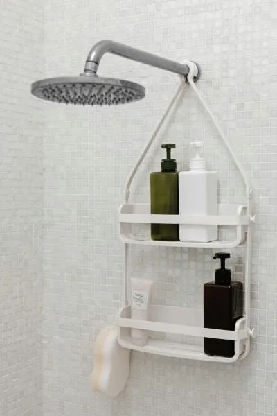 polka-pod-prysznic-organizer-biala-flex-caddy-stan-nowy