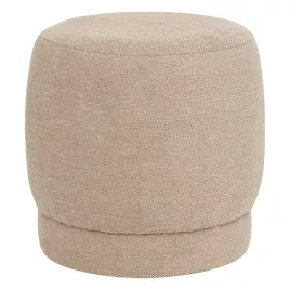 pufa-amea-z-tkaniny-bouclette-bezowa