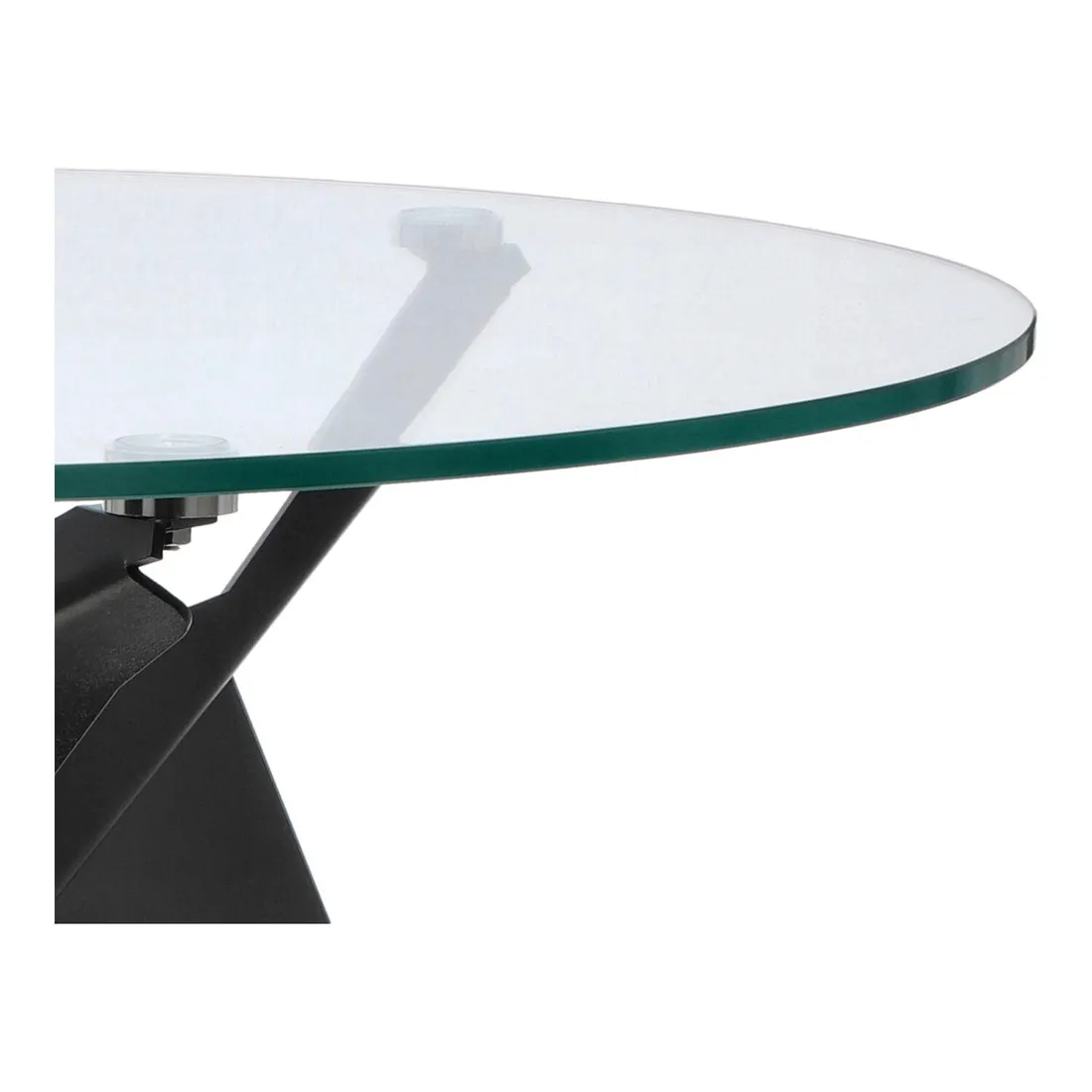 stol-troy-90cm-transparentny-czarny-stan-nowy