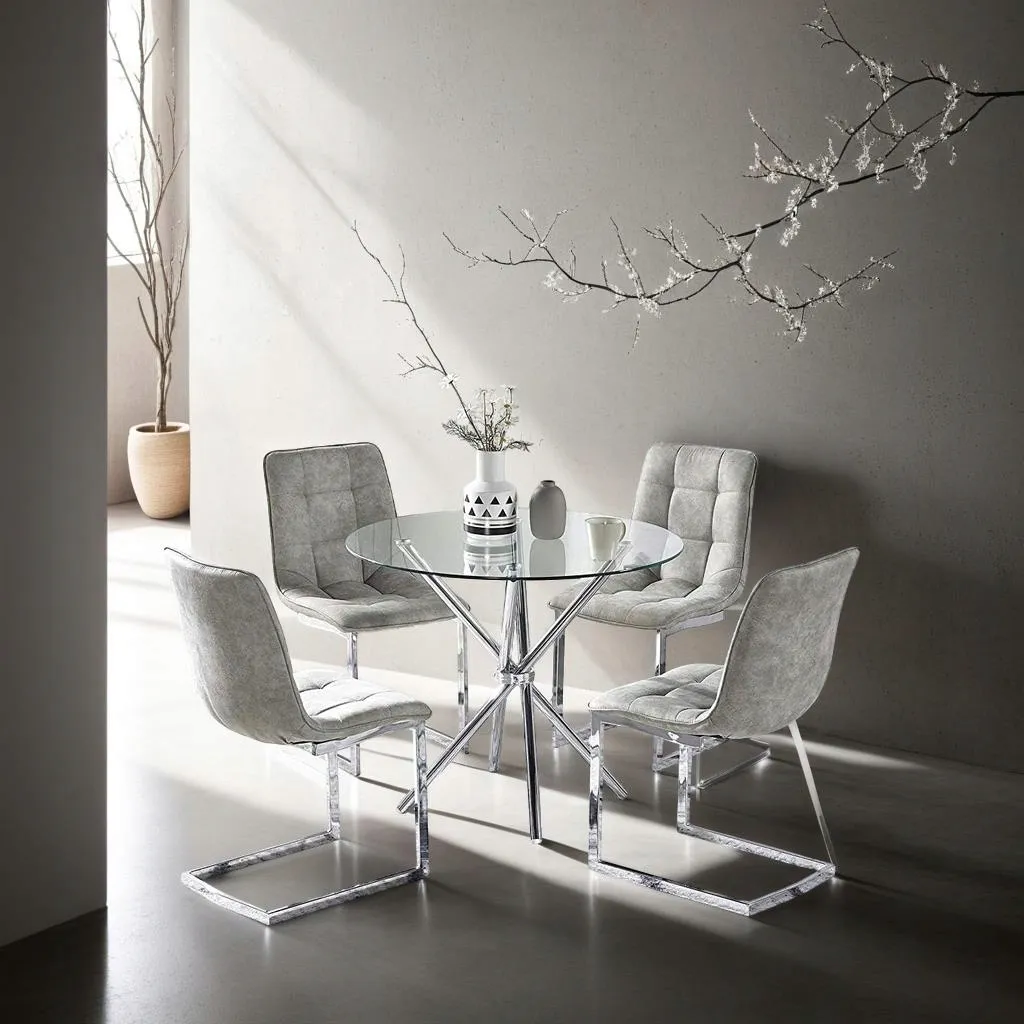 stol-ufo-80cm-transparentny-chrom-stan-nowy