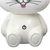 lampka-nocna-kot-usb-led-biala-stan-nowy