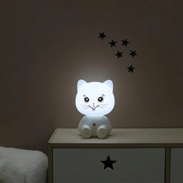 lampka-nocna-kot-usb-led-biala-klasa-efektywnosci-energetycznej-brak