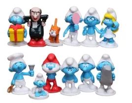 figurki-smerfy-zestaw-figurek-12-szt-12x-gargamel-klakier-smurfs-na-tort