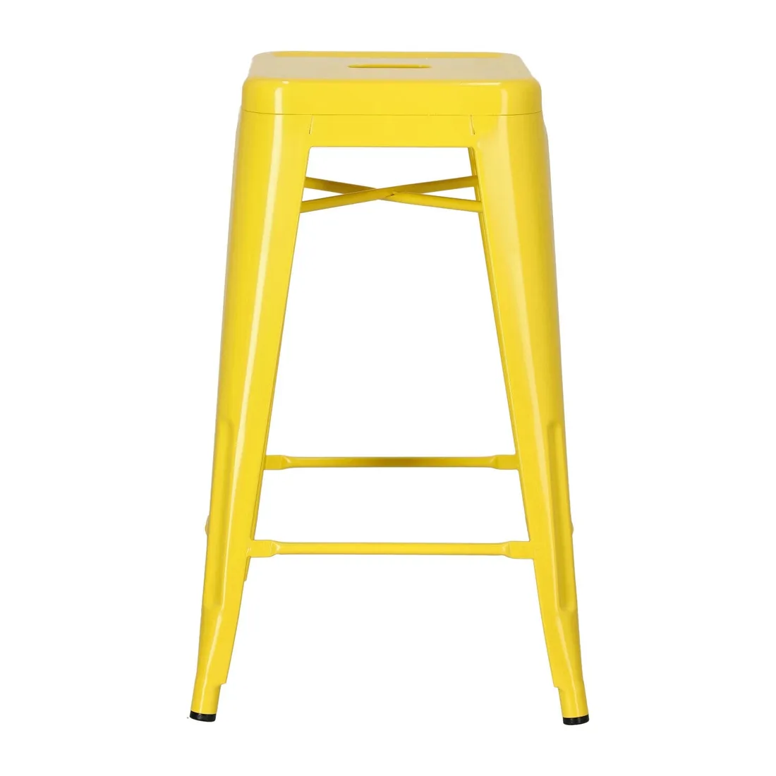 hoker-paris-66cm-metalowy-stolek-barowy-zolty-insp-tolix-stan-nowy